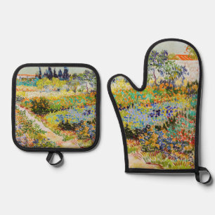 Vincent van Gogh - Garden in Arles Ovenwant & Pannenlap Set