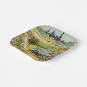 Vincent van Gogh - Garden in Arles Papieren Bordje (Gebogen)