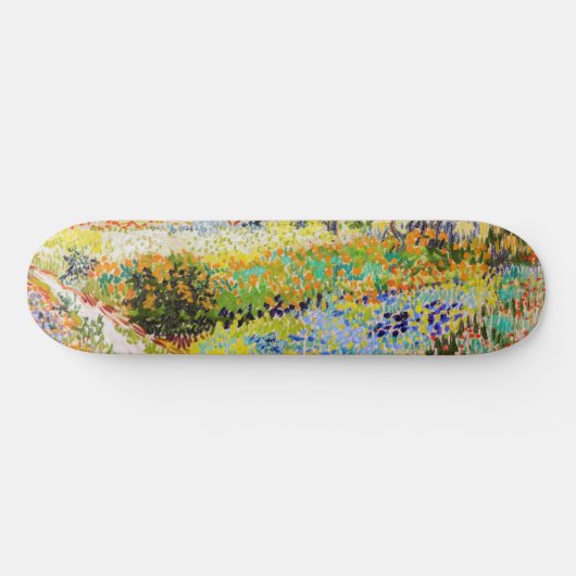 Vincent van Gogh - Garden in Arles Persoonlijk Skateboard (Horizontaal)