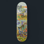 Vincent van Gogh - Garden in Arles Persoonlijk Skateboard<br><div class="desc">Tuin in Arles / Drijvende tuin met pad / Jardin a Arles - Vincent van Gogh,  1888</div>