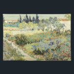 Vincent Van Gogh Garden in Arles Placemat<br><div class="desc">Vincent Van Gogh Garden in Arles</div>