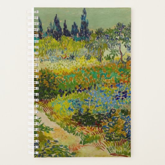 Vincent Van Gogh Garden in Arles Planner (Voorkant)