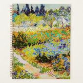 Vincent van Gogh - Garden in Arles Planner (Voorkant)