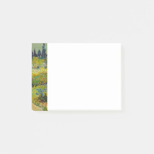 Vincent Van Gogh Garden in Arles Post-it® Notes (Voorkant)