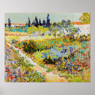 Vincent van Gogh - Garden in Arles Poster