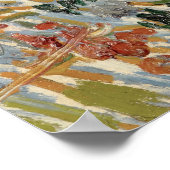 Vincent Van Gogh Garden in Arles Poster (Hoek)