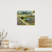 Vincent van Gogh Garden in Arles Poster (Keuken)