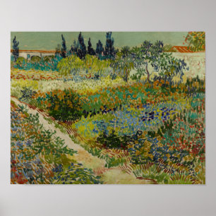 Vincent van Gogh - Garden in Arles Poster