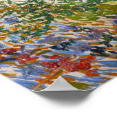 Vincent van Gogh Garden in Arles Poster (Hoek)