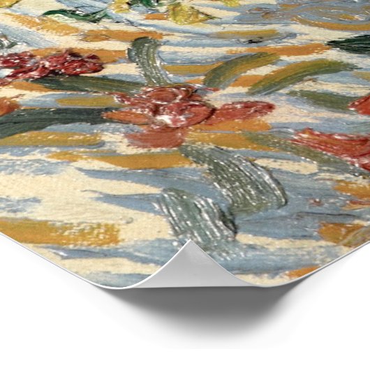 Vincent Van Gogh Garden in Arles Poster (Hoek)