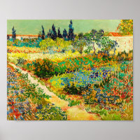 Vincent Van Gogh Garden in Arles