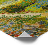 Vincent Van Gogh Garden in Arles Poster (Hoek)