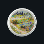 Vincent van Gogh - Garden in Arles Ring<br><div class="desc">Tuin in Arles / Drijvende tuin met pad / Jardin a Arles - Vincent van Gogh,  1888</div>