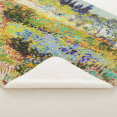 Vincent van Gogh - Garden in Arles Sherpa Deken (3/4)