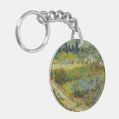 Vincent Van Gogh Garden in Arles Sleutelhanger (Voorkant Links)