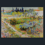 Vincent van Gogh - Garden in Arles Snijplank<br><div class="desc">Tuin in Arles / Drijvende tuin met pad / Jardin a Arles - Vincent van Gogh,  1888</div>