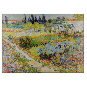 Vincent van Gogh - Garden in Arles Snijplank