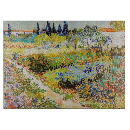 Vincent van Gogh - Garden in Arles Snijplank (Voorkant)