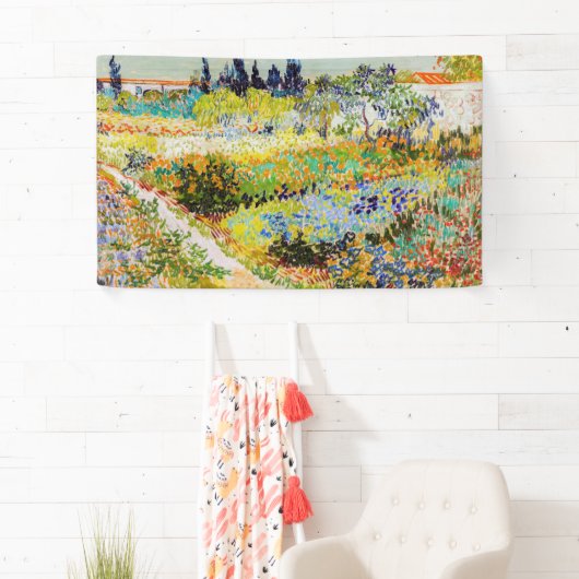 Vincent van Gogh - Garden in Arles Spandoek (Insitu)