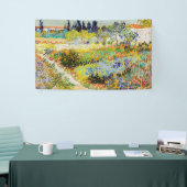 Vincent van Gogh - Garden in Arles Spandoek (Beurs)