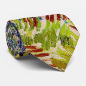 Vincent van Gogh - Garden in Arles Stropdas (Opgerold)