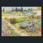 Vincent van Gogh - Garden in Arles Tafelkleed<br><div class="desc">Tuin in Arles / Drijvende tuin met pad / Jardin a Arles - Vincent van Gogh,  1888</div>