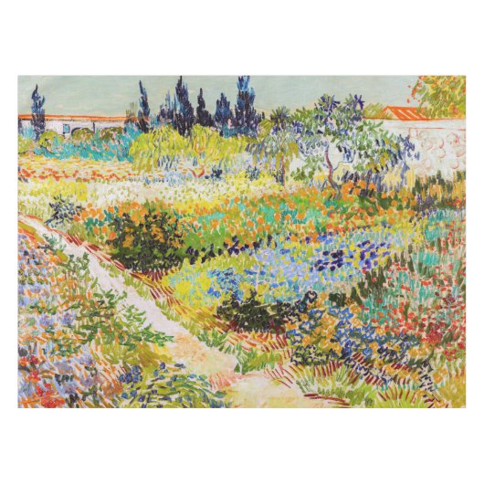 Vincent van Gogh - Garden in Arles Tafelkleed (Voorkant (Horizontaal))