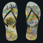 Vincent van Gogh - Garden in Arles Teenslippers<br><div class="desc">Tuin in Arles / Drijvende tuin met pad / Jardin a Arles - Vincent van Gogh,  1888</div>