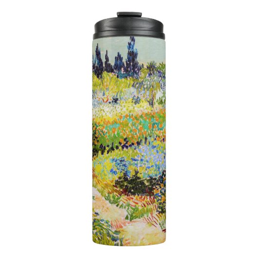 Vincent van Gogh - Garden in Arles Thermosbeker (Voorkant)