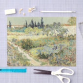 Vincent Van Gogh Garden in Arles Tissuepapier (Craft)
