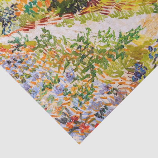 Vincent van Gogh - Garden in Arles Tissuepapier (Detail)