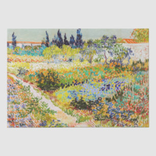 Vincent van Gogh - Garden in Arles Tissuepapier