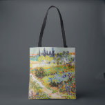 Vincent van Gogh - Garden in Arles Tote Bag<br><div class="desc">Tuin in Arles / Drijvende tuin met pad / Jardin a Arles - Vincent van Gogh,  1888</div>