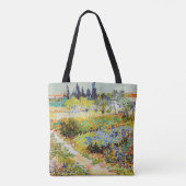 Vincent van Gogh - Garden in Arles Tote Bag (Achterkant)
