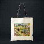Vincent van Gogh - Garden in Arles Tote Bag<br><div class="desc">Tuin in Arles / Drijvende tuin met pad / Jardin a Arles - Vincent van Gogh,  1888</div>
