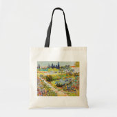 Vincent van Gogh - Garden in Arles Tote Bag (Voorkant)