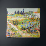 Vincent van Gogh - Garden in Arles Wandkleed<br><div class="desc">Tuin in Arles / Drijvende tuin met pad / Jardin a Arles - Vincent van Gogh,  1888</div>