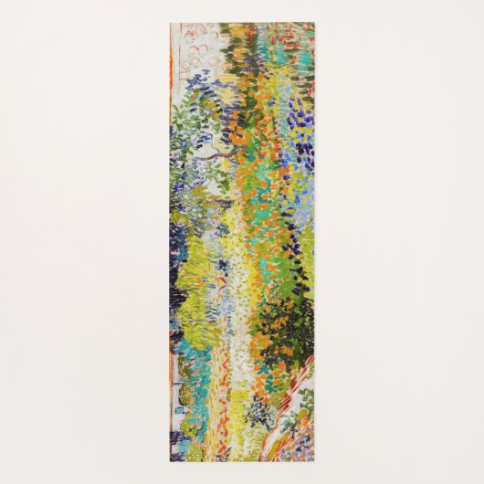 Vincent van Gogh - Garden in Arles Yogamat (Achterkant)
