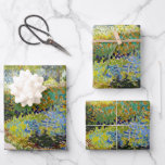Vincent van Gogh Garden in het Poster van Arles Inpakpapier Vel<br><div class="desc">Vincent van Gogh Garden in Arles</div>