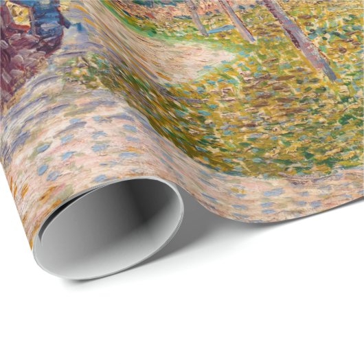 Vincent van Gogh - Garden in Montmarte met Lovers Cadeaupapier (Rol Hoek)