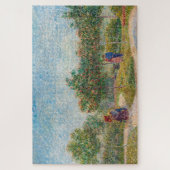 Vincent van Gogh - Garden in Montmarte met Lovers Legpuzzel (Verticaal)