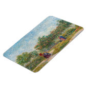 Vincent van Gogh - Garden in Montmarte met Lovers Magneet (Linkerzijde)