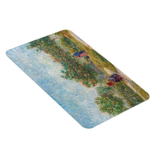 Vincent van Gogh - Garden in Montmarte met Lovers Magneet (Rechterzijde)