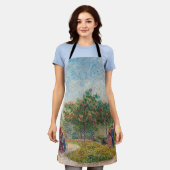 Vincent van Gogh - Garden in Montmarte met Lovers Schort (Gedragen)