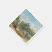 Vincent van Gogh - Garden in Montmarte met Lovers Servet (Hoek)