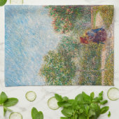 Vincent van Gogh - Garden in Montmarte met Lovers Theedoek (Gevouwen)