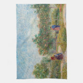 Vincent van Gogh - Garden in Montmarte met Lovers Theedoek (Verticaal)