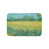 Vincent van Gogh - Gebied met Irises bij Arles Badmat (Voorkant)