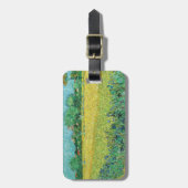 Vincent van Gogh - Gebied met Irises bij Arles Bagagelabel (Voorkant verticaal)