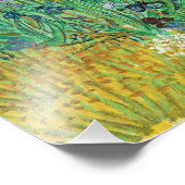 Vincent van Gogh - Gebied met Irises bij Arles Foto Afdruk (Hoek)